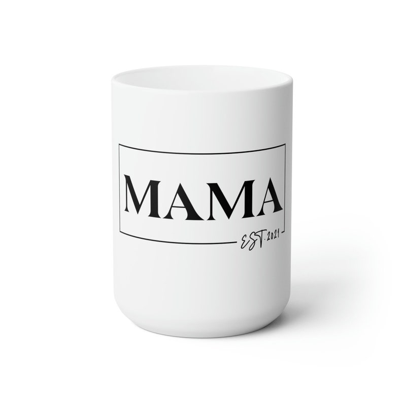 Personalized New Mom Coffee Mug, First Mother's Day Gift, Personalized ...