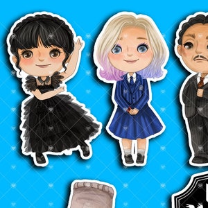 Wednesday Stickers