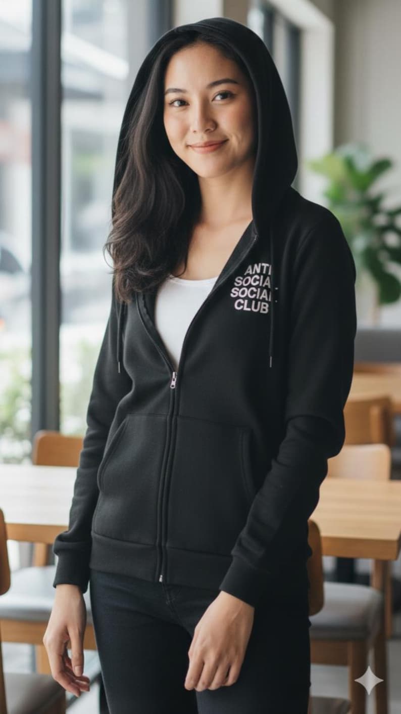 Anti Social Social Club | Sakura Hoodie image 1