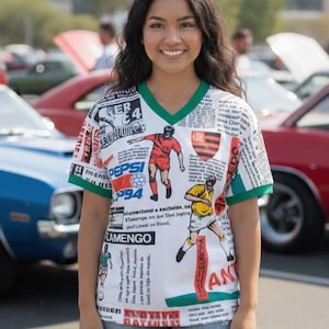 1994 Pepsi Cup Shirt | Zico | Flamengo | Vintage Jersey image 1