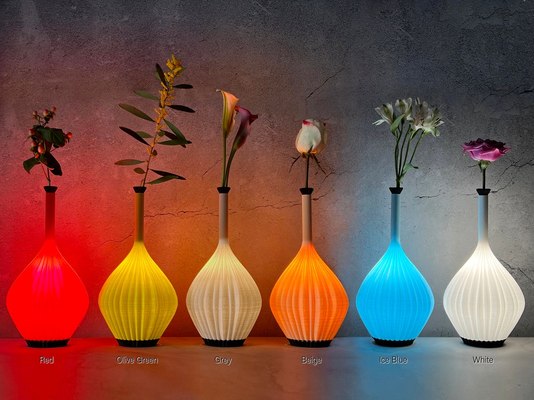 Shell Light Bottle Lamp/vase Etsy