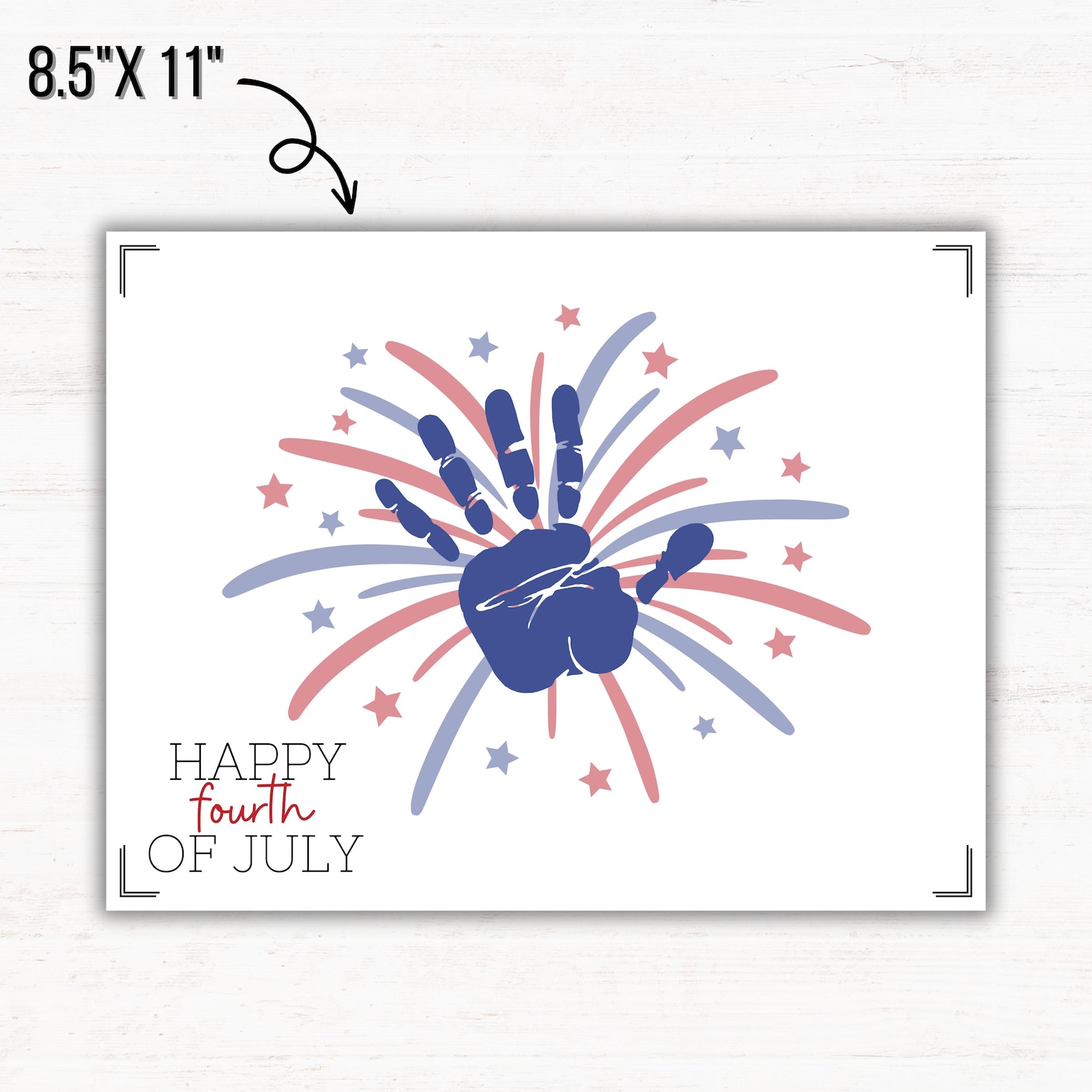 2026 2027 Handprint Calendar | Printable Handprint Calendar | 2026 ...