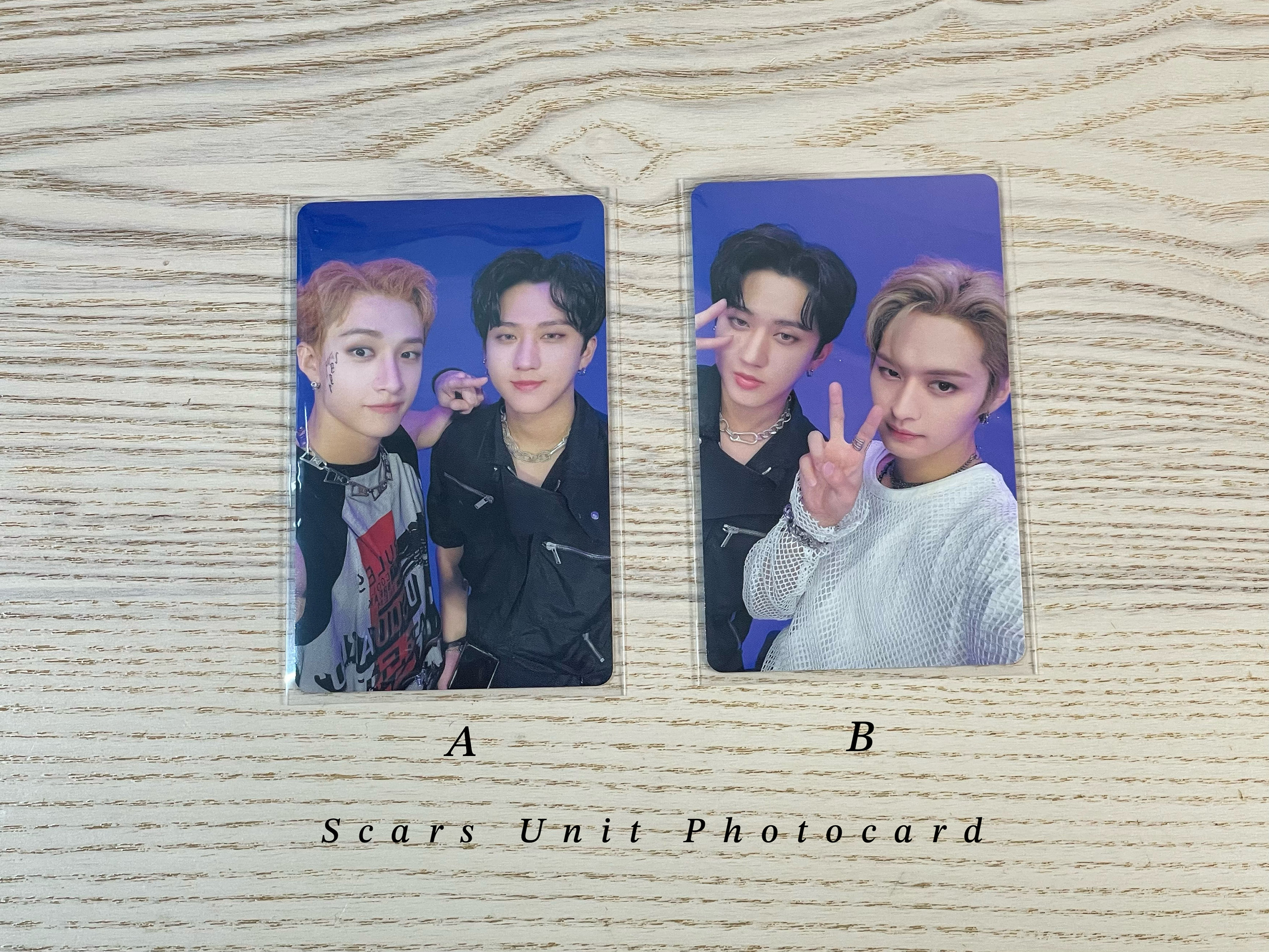 Stray Kids Scars Japan Official Photocards - Etsy