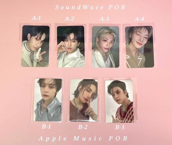 Straykids ATE Chkchkboom Mini Album Official Photocards PC Pob