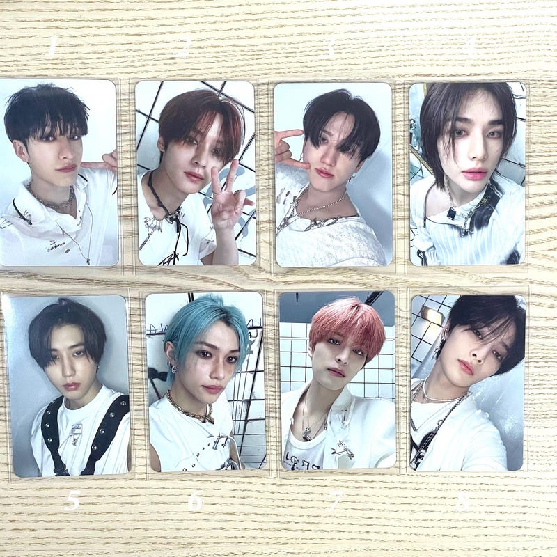 Stray Kids Official Rock Star Photocards - Etsy