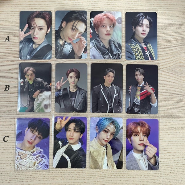 Stray Kids  樂-STAR Rock Star Mini Album Official Photo cards