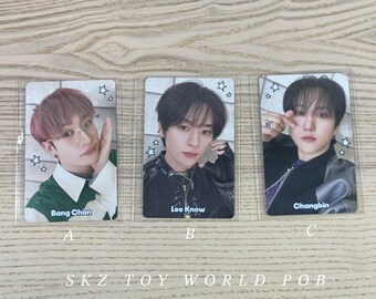 Stray Kids Toy World Japan Official Photocards and Merch