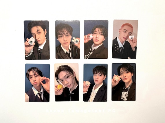 Stray Kids Skzoo Tamagotchi Photo Cards and 4th Fanmeeting