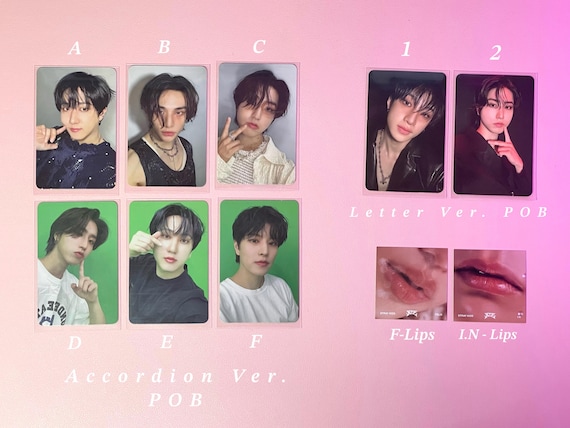 Straykids ATE Chkchkboom Mini Album Official Photocards PC Pob