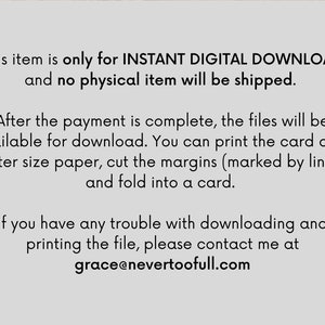 Puede incluir: Texto sobre un fondo blanco que explica que este art&iacute;culo es una descarga digital y no un producto f&iacute;sico. Tambi&eacute;n incluye instrucciones sobre c&oacute;mo imprimir y ensamblar el archivo digital.