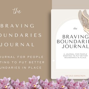 Setting Healthy Boundaries | Boundaries Workbook | Commercial Use | Personal Growth | Coach Journal Canva Template | Boundaries Journal