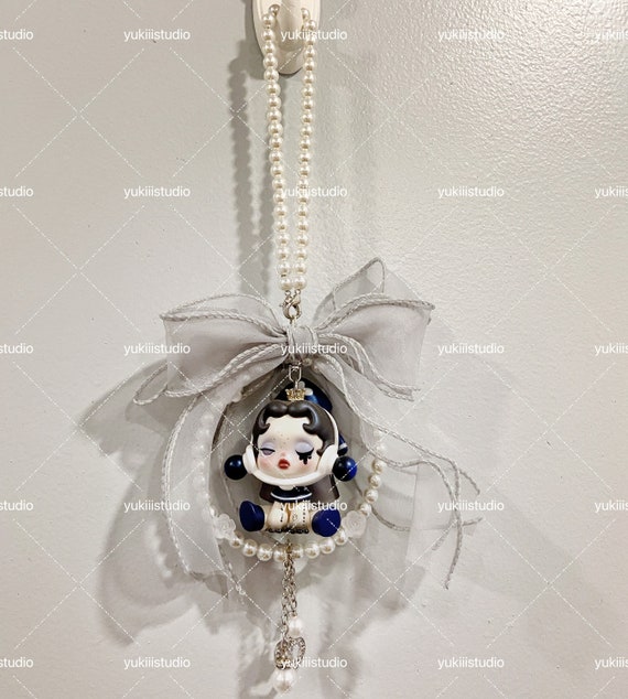 pop mart Skullpanda Ancient castle series Car hanging