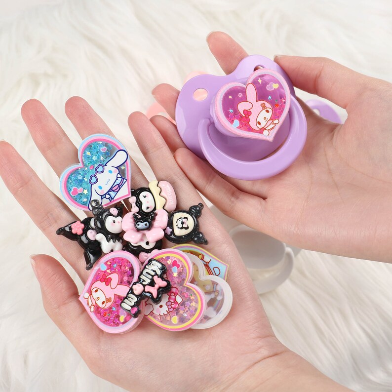 Adult Pacifier Little Kitten Soother Gag, Pacifier Available in Blue