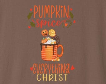 Pumpkin Spice Everything T-shirt | Pumpkin Mug Fall Autumn Coffee