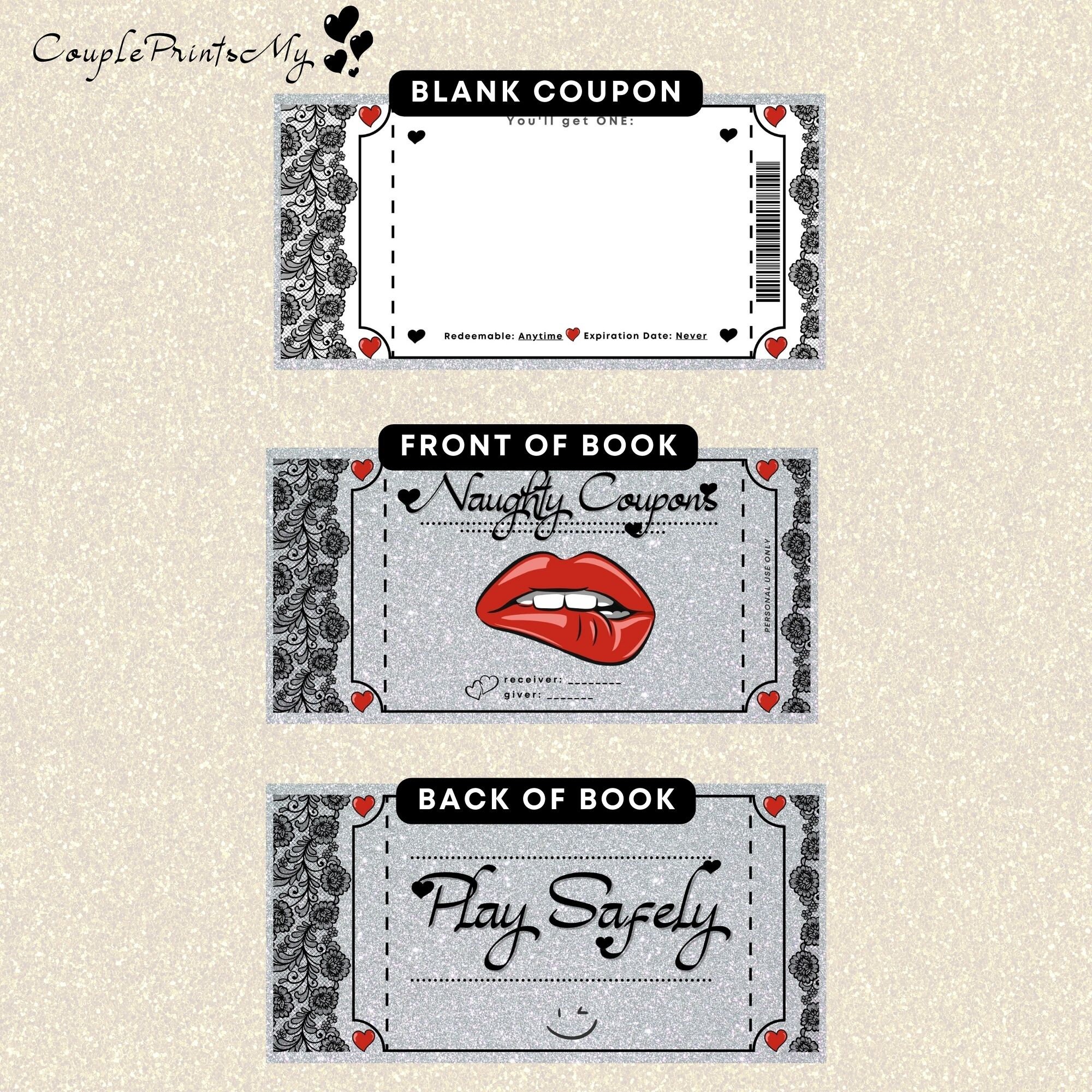 Naughty Coupon Book Printable Date Night Sex Coupons Template - Etsy Australia