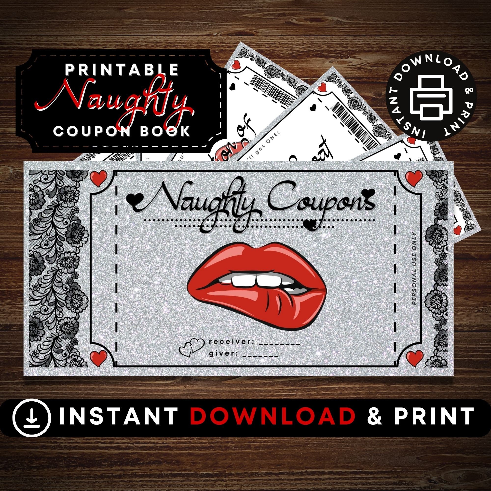Naughty Coupon Book Printable Date Night Sex Coupons Template - Etsy Australia