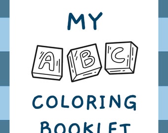 Kids ABCs Coloring Booklet
