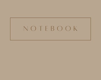 Carnet de notes - 50 pages