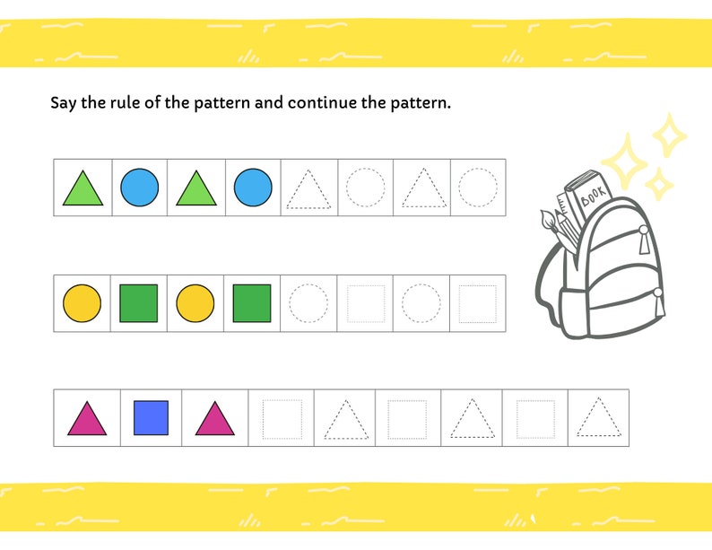 Preschool Worksheets image 2