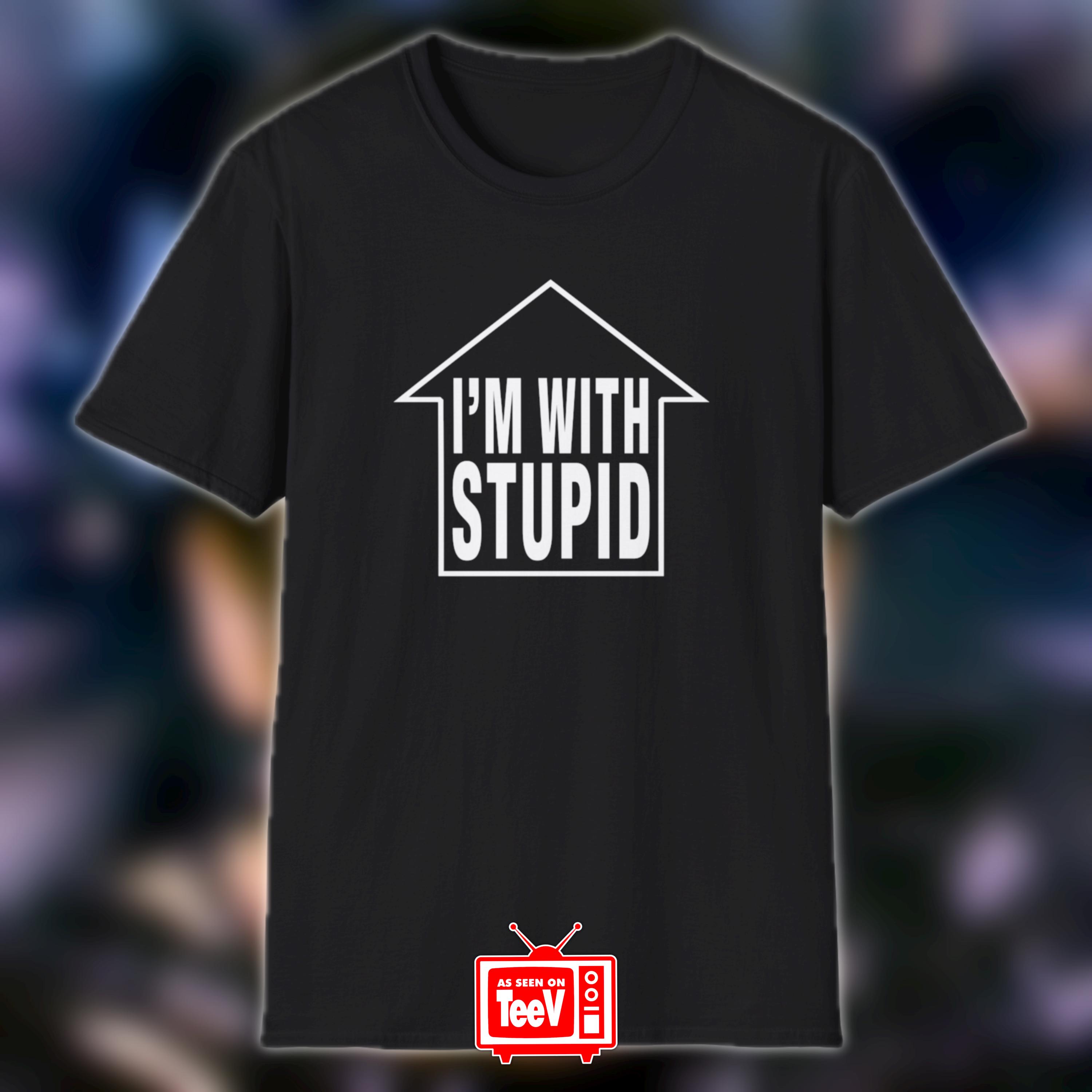 I'm With Stupid Replica T-shirt From Ben Stiller's Zoolander - Etsy