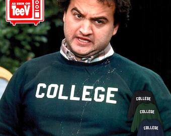 COLLEGE!  John Belushi's Infamous Animal House Sweatshirt