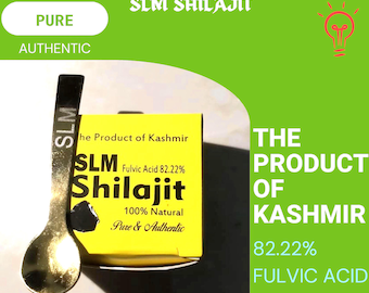 Himalayan Shilajit Resin: 82.22% Fulvic Acid, Ayurvedic Wellness