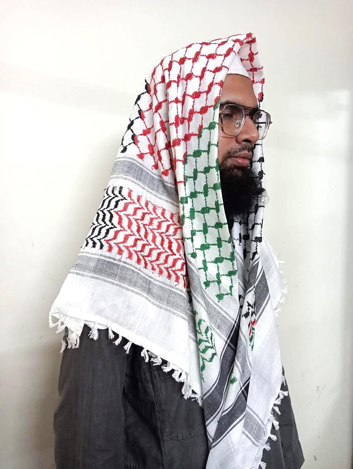 パレスチナ製クーフィーヤ（緑） パレスチナ製クーフィーヤ（緑） Keffiyeh made in palestine - Etsy 日本