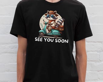 Camiseta divertida de mapache: un regalo divertido para los amantes de los animales.