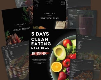 5 Day Meal Plan For Beginners Weight Loss Journey Healthy Recipes