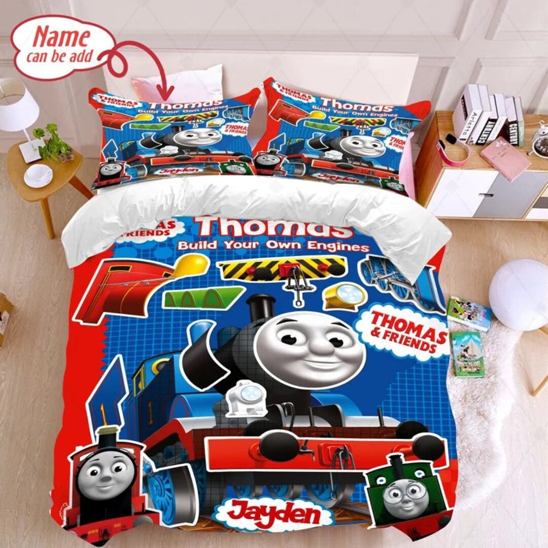 Custom Thomas and Friends Quilt Blanket Thomas and Friends Etsy