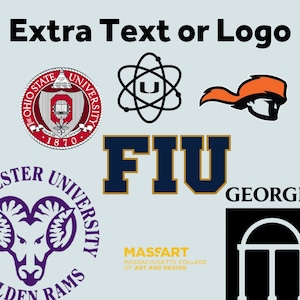 May include: A collage of logos for various universities, including Ohio State University, Florida International University (FIU), Massachusetts College of Art and Design (MASSART), and George Washington University. The logos are in different colors and styles, and some include text.