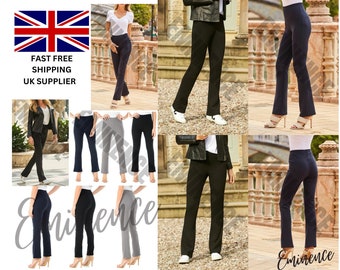 Boot Leg Trousers Ladies