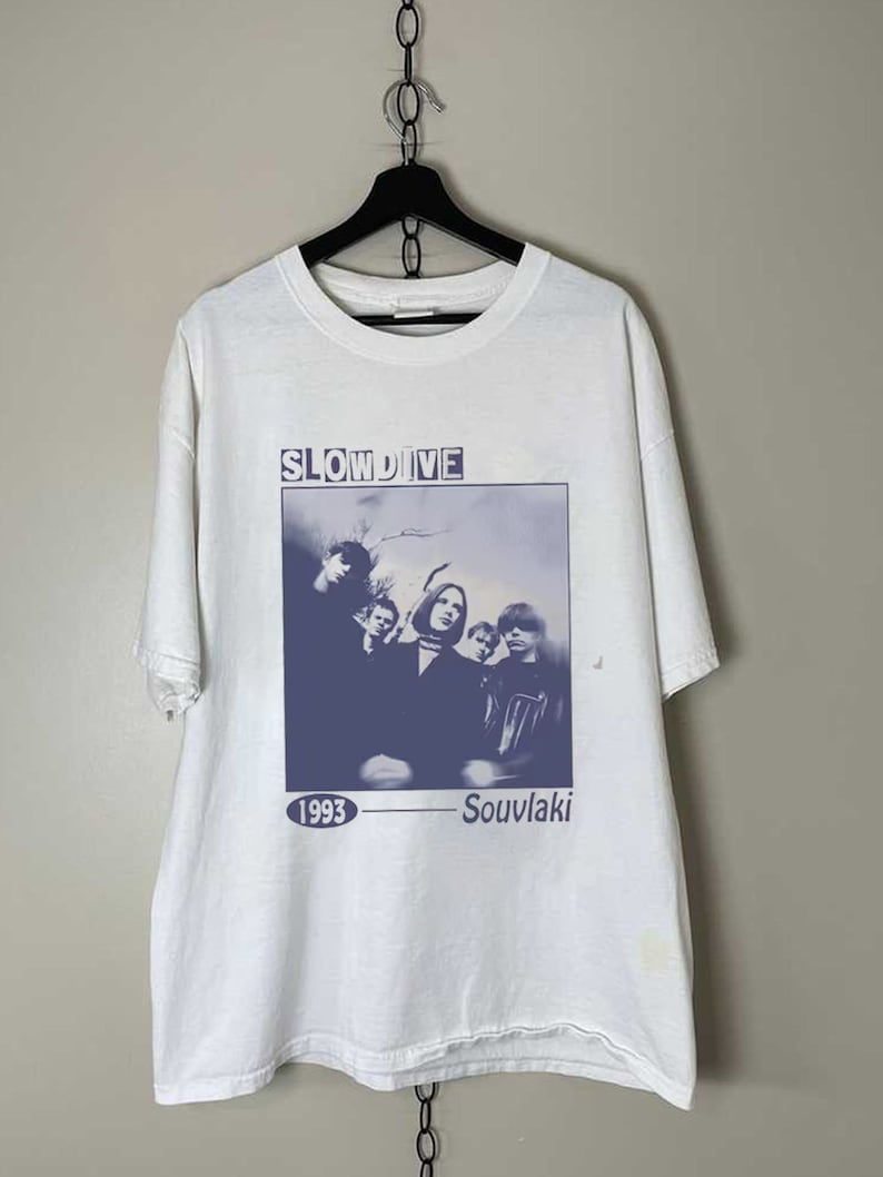 Slowdive Shirt Vintage : Slowdive Shirt Vintage Rare T-shirt Tee Shirt Shoegaze