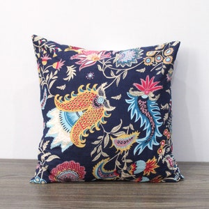 Jaipuri Print Handmade Block Print Cotton Bohemian Pillow Cushion Covers Home Living Cushion Covers Decorative Pillow Cover