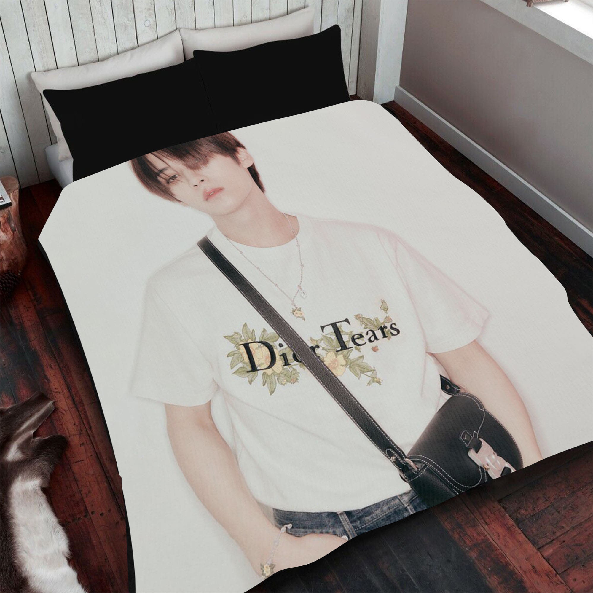 Stray Kids Lee Know Blanket Stray Kids Kpop Blanket Stray Etsy