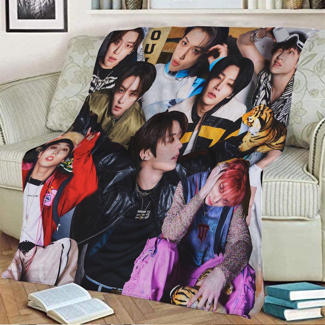 Stray Kids 5 Star Blanket Stray Kids SKZOO Characters Etsy