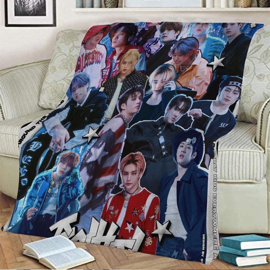 Stray Kids S Class Blanket Stray Kids 5 Star Album Vintage Etsy