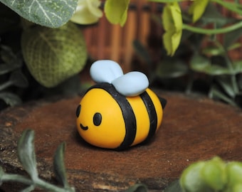 Lil Bee Desk Buddy - Handmade Polymer Clay Creation