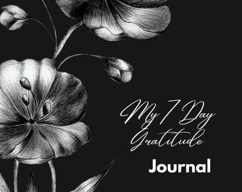 Seven day Gratitude journal