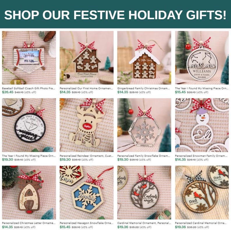 NEW! First Christmas In Our New Home Ornament 2025, Custom House Photo Address Keepsake, Personalized Gift Idea for New Homeowners image 11