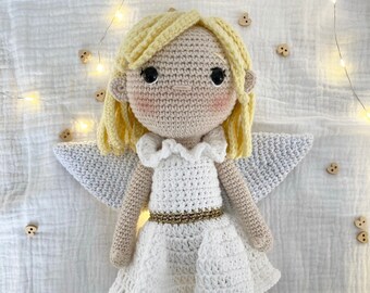 Crochet pattern Adèle the fairy