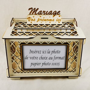 Boîte pour cartes de cérémonie
