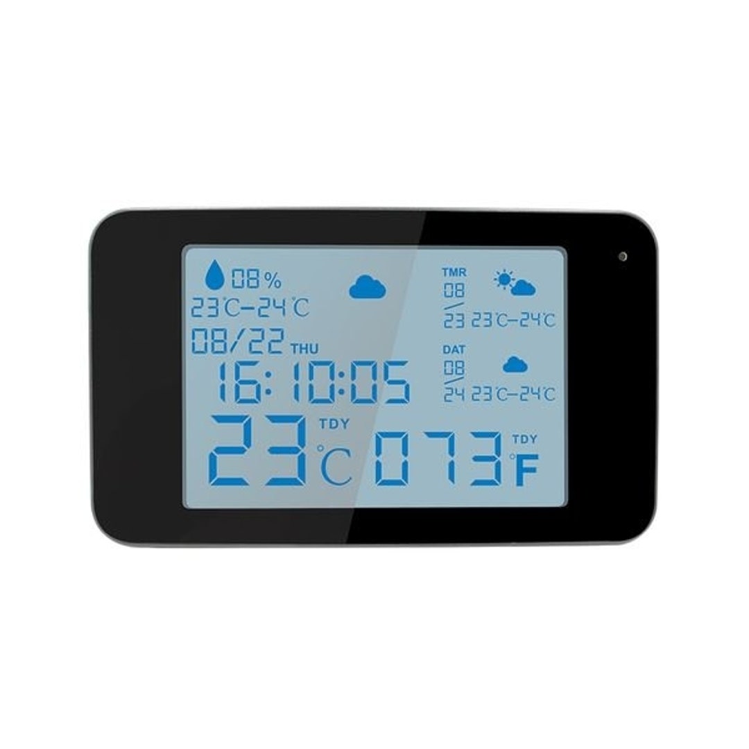 Clock Weather Station Spy Camera Wifi 1080P Infrared Vision Etsy