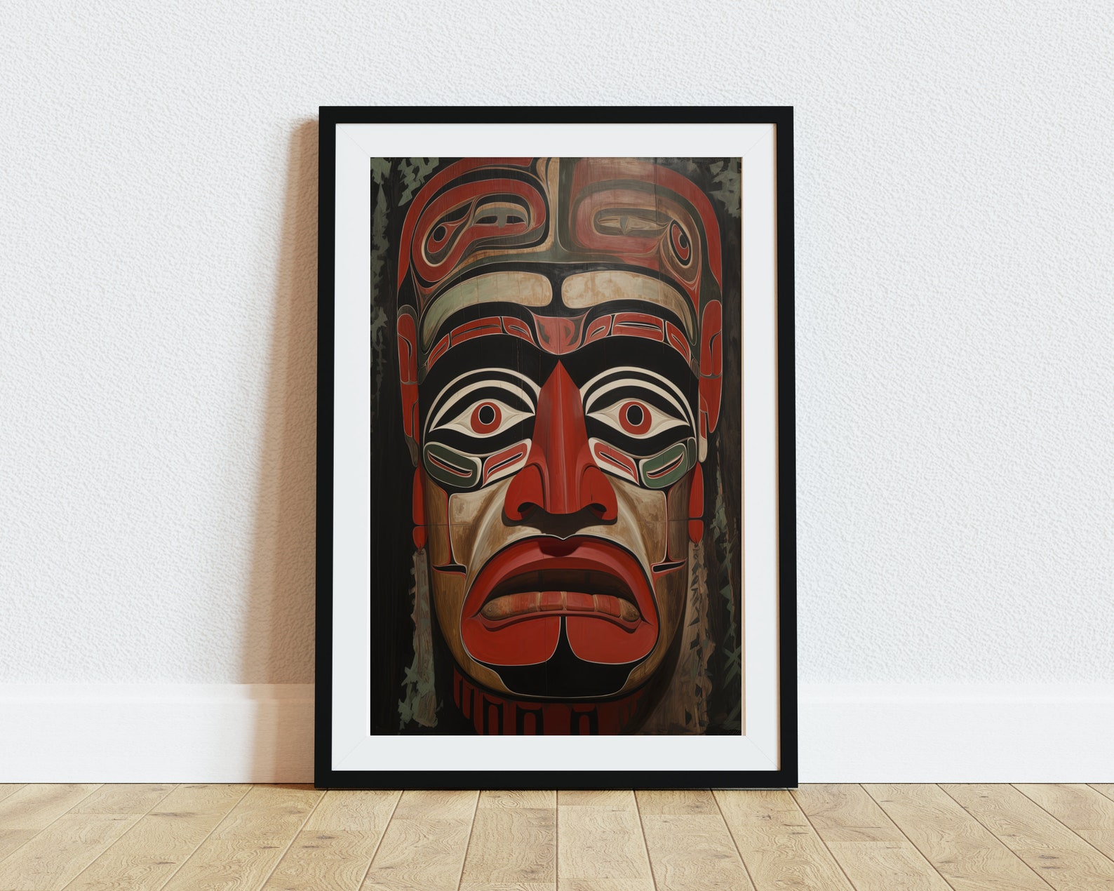 Haida Tribal Art Print Pacific Northwest Coast Native - Etsy