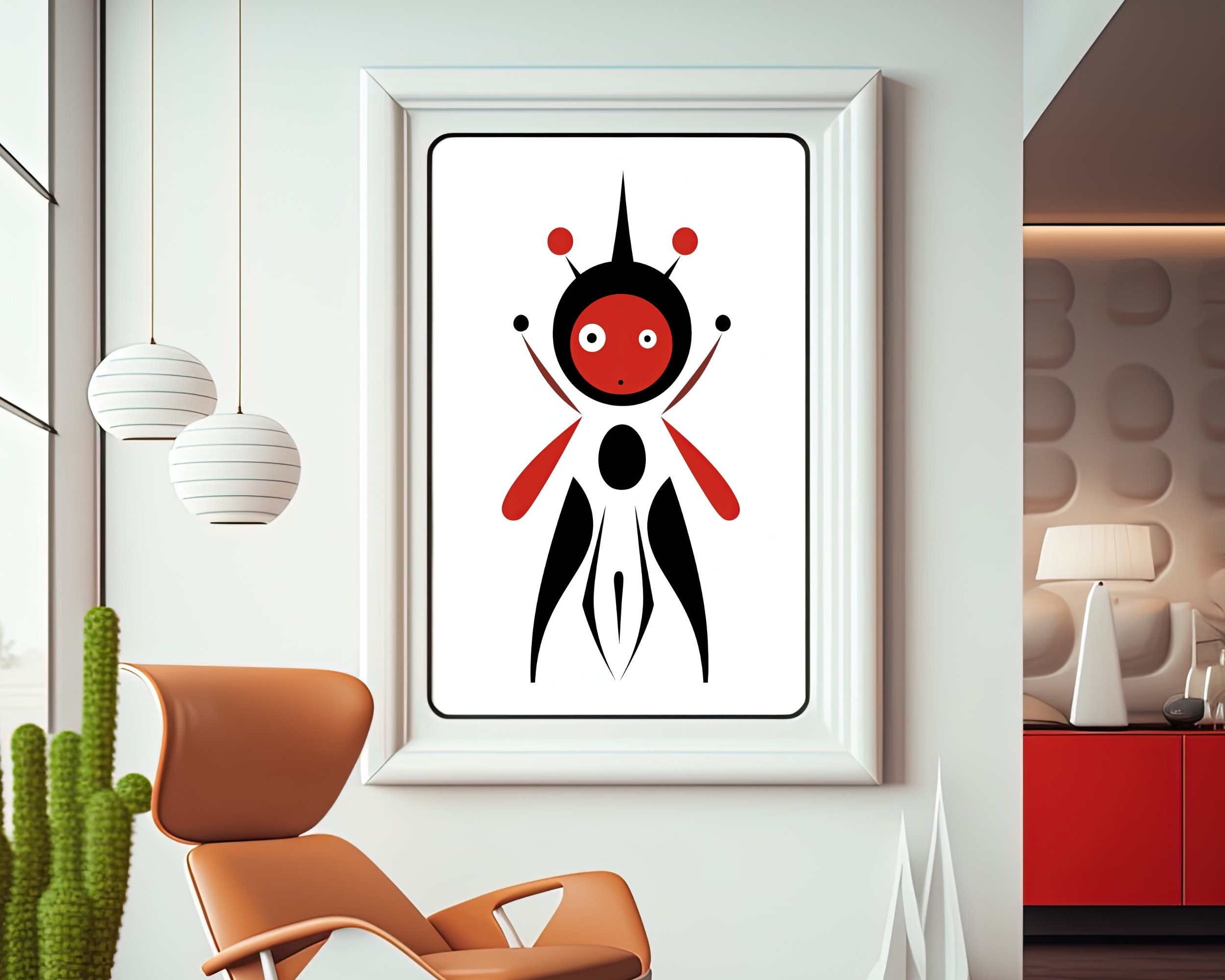 Miro Poster, Tribal Art, Joan Miro Art Print, Instant Digital Download ...
