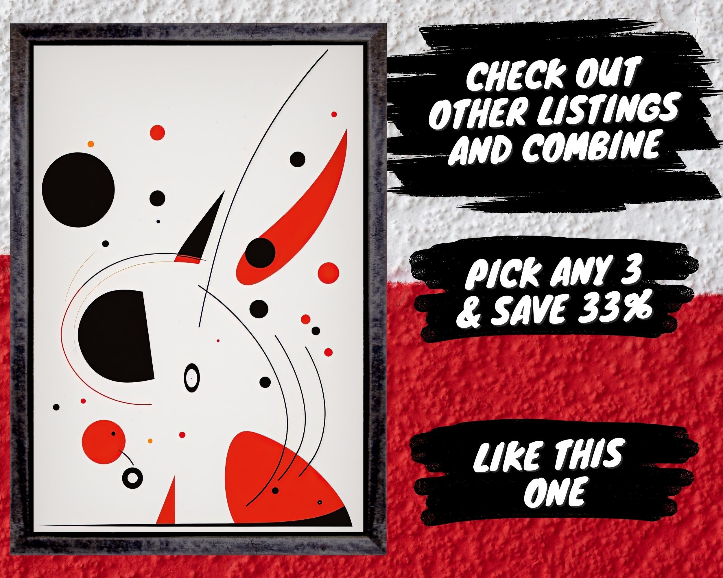 Joan Miro Art Print, Instant Digital Download, Miro Inspired Printable ...