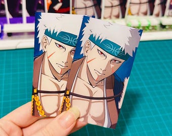 Full Gloss transparent/opaque, holographic, matte stickers, waterproof anime decals