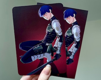 Láminas de anime: opciones brillantes, mate y holográficas.