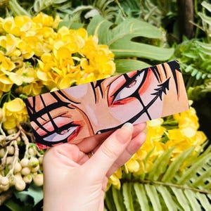 Anime iconic beautiful eyes PVC bookmark