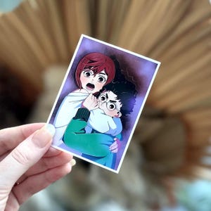 Matte oder glänzende wasserdichte und wasserfeste 2024 Anime-Aufkleber, Abziehbilder